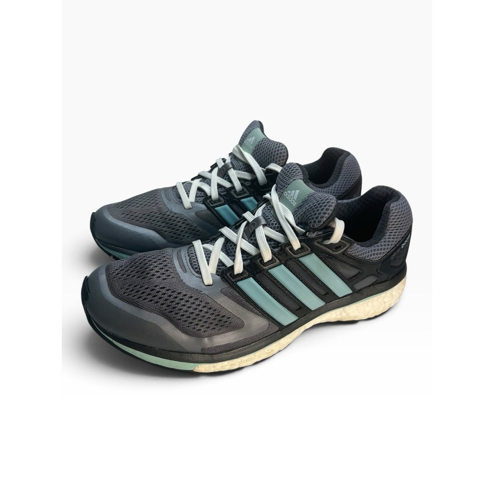 adidas Supernova Glide 6 Boost Womens Running Shoes 8.5 Grey Teal Mint M25746